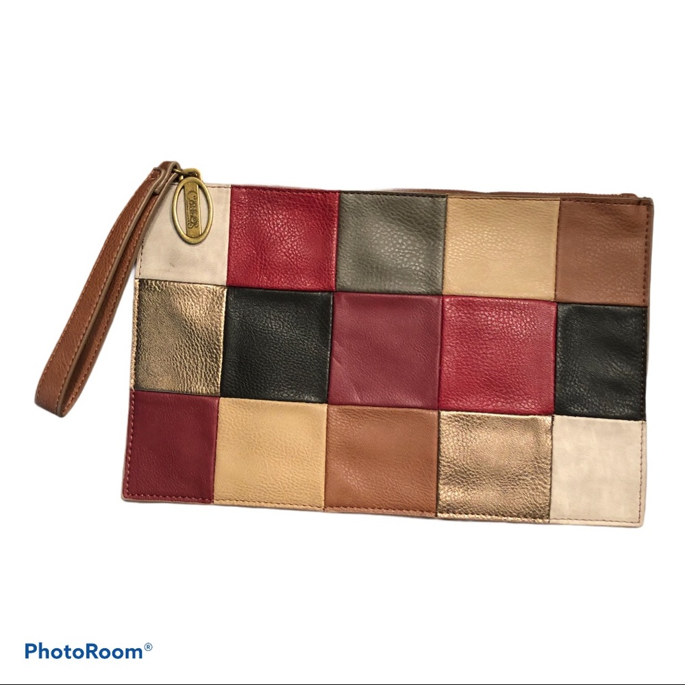 Carlos By Carlos Santana Patch Clutch Purse